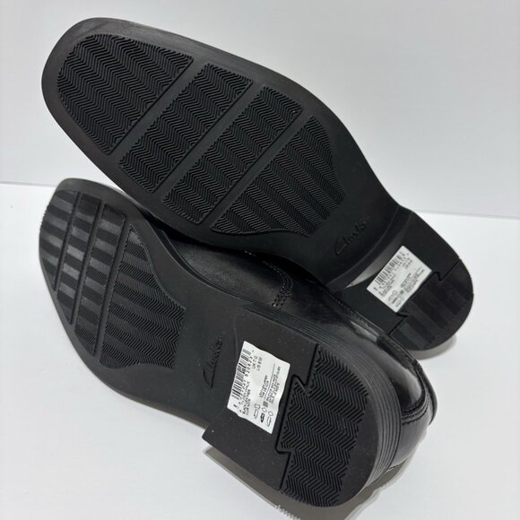 Clark’s Men’s Tilden Walk Black Leather Oxford, Size 8 M - Picture 6 of 7